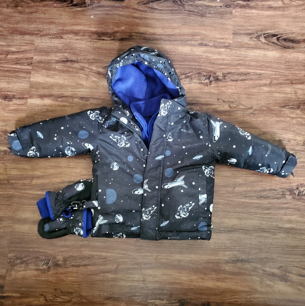 Children place space coat size 18 to 24 months